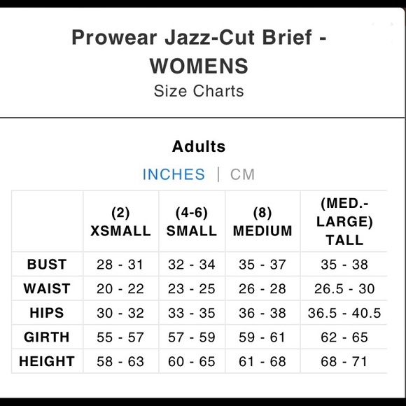 Bundle of 2 Body Wrappers ProWEAR Jazz Cut Briefs, Size: Adult Small, NWT - Picture 8 of 8